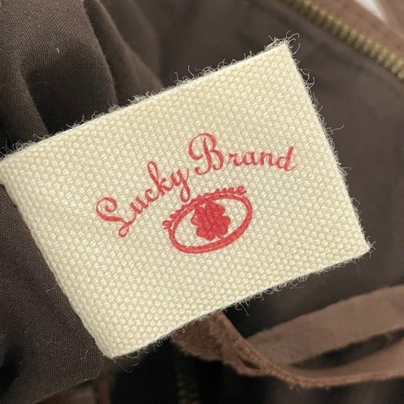 Lucky Brand Cow Hide Leather Shoulder Bag - Picture 9 of 15